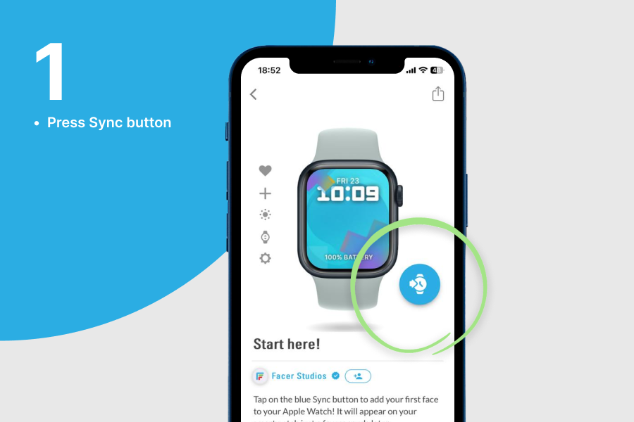 Sync your first watch face on Facer Apple Watch How can we help